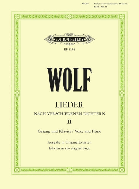Various Poets (Byron, Heine, Shakespeare etc.) Vol.2
