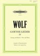 Book cover of: Goethe-Lieder: 51 Songs Vol.4