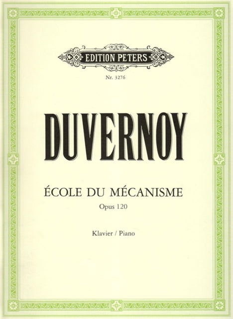 Book cover of: School of Mechanism Op.120