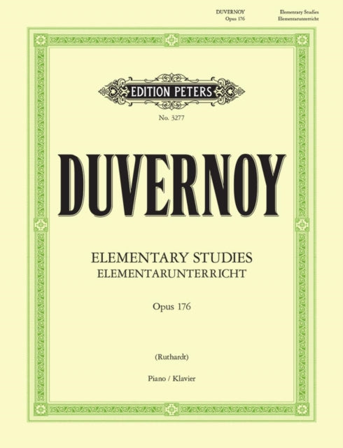 Book cover of: Elementary Studies Op.176