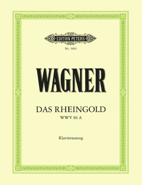 Book cover of: Das Rheingold