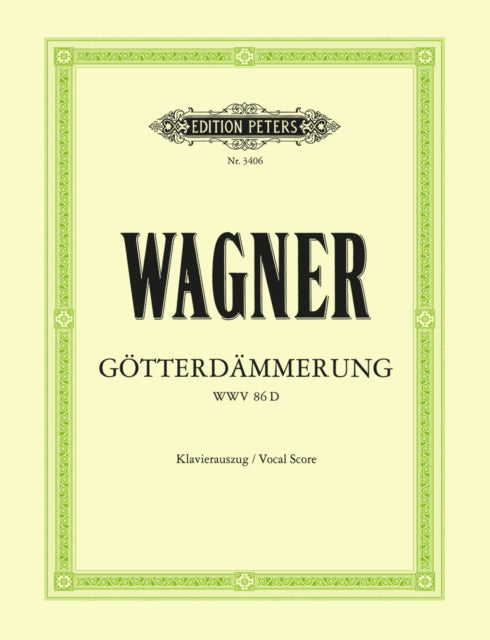 Book cover of: Gotterdammerung