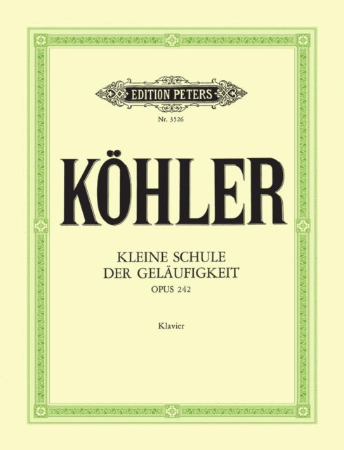 Book cover of: Short School of Velocity Op.242