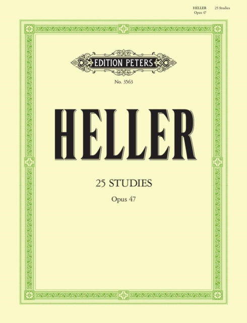 Book cover of: 25 Studies for Rhythm & Expression Op.47