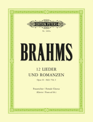 Lieder und Romanzen Op.44 Vol.1