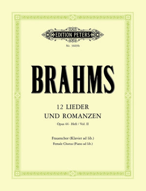 Lieder und Romanzen Op.44 Vol.2