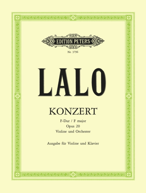 Book cover of: Concerto No. 1 Op.20