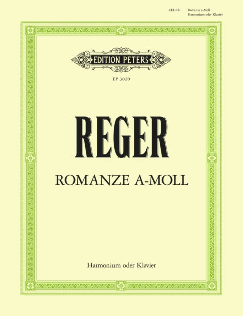 Book cover of: Romance in A minor