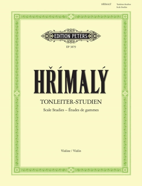 Book cover of: Scale Studies for Violin