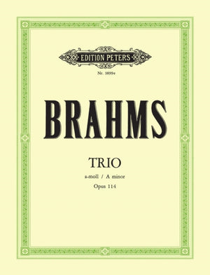 Clarinet Trio in A minor Op.114