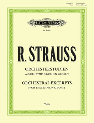 Orchestral Studies for Viola