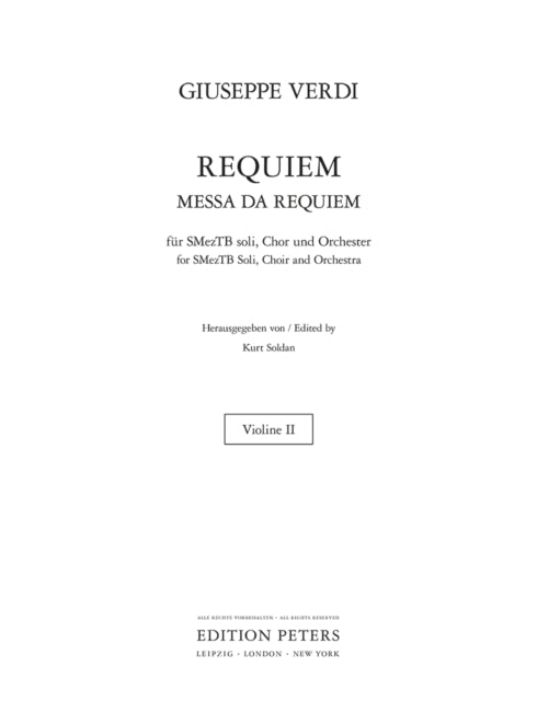 Requiem (Violin 2 Part)