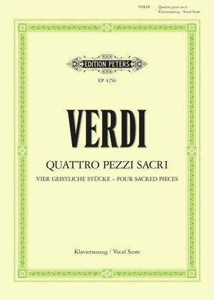 4 Sacred Pieces/4 Pezzi Sacri, complete