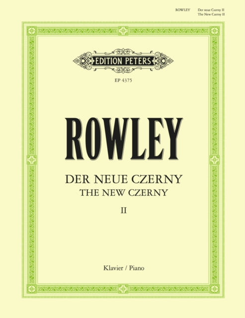 Book cover of: New Czerny Volume 2