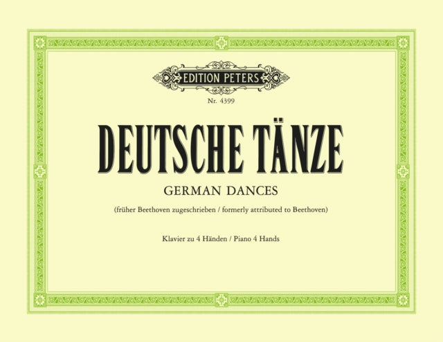 Book cover of: German Dances