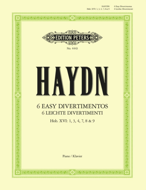 Book cover of: 6 Easy Divertimenti (Sonatas)