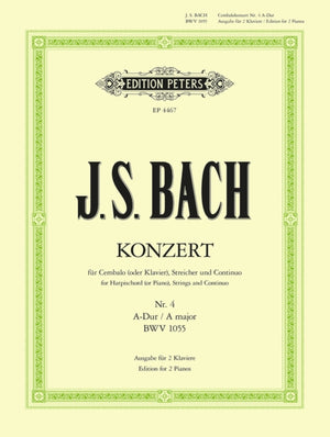 Concerto No. 4 in A BWV 1055