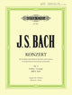 Book cover of: Concerto No. 4 in A BWV 1055