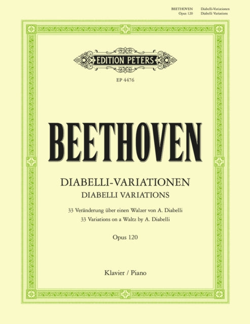 Book cover of: Diabelli Variations Op.120