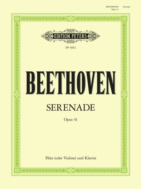 Book cover of: Serenade Op.41