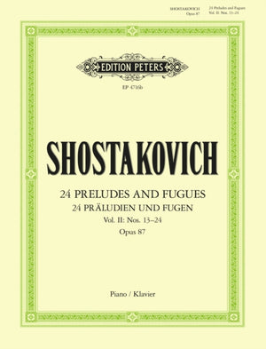 24 Preludes & Fugues Op.87 Vol.2