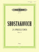 Book cover of: 24 Preludes Op.34