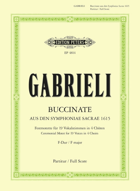 Book cover of: Buccinate