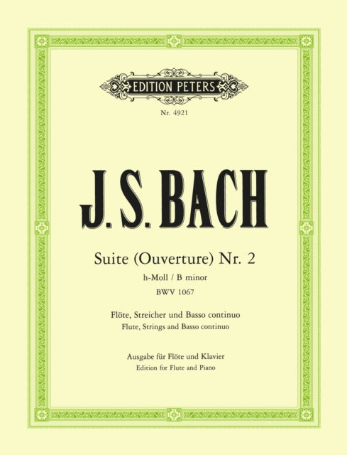 Book cover of: Suite (Overture) BWV 1067