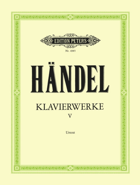 Book cover of: Keyboard Works Vol.5