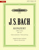 Book cover of: Violin Concerto in A minor BWV 1041