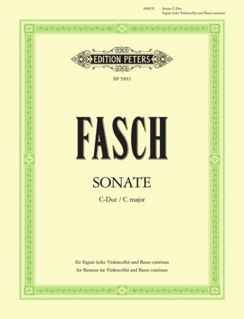Book cover of: Sonata in C Major