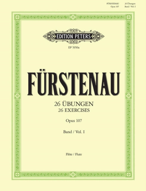 Book cover of: 26 Advanced Exercises Op.107 Vol.1
