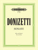 Book cover of: Flute Sonata in C Major. By: DONIZETTI