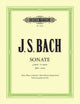 Book cover of: Sonata in G minor BWV 1030b