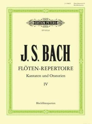The Flute Repertoire (Vol. IV) (Recorder Parts)