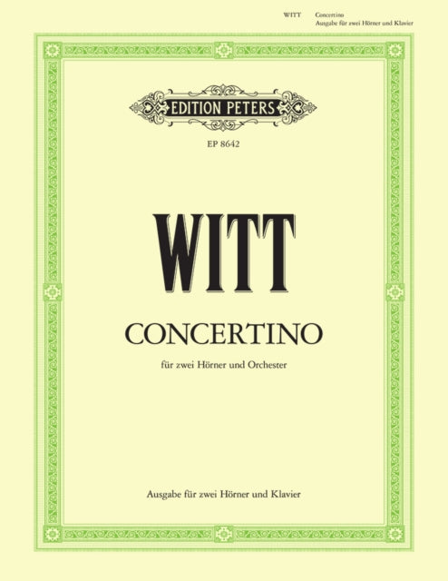 Concertino for 2 horns
