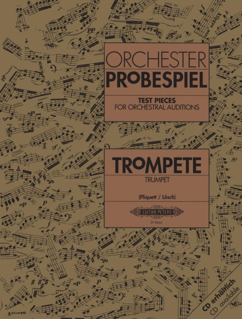 Book cover of: Test Pieces for Orchestral Auditions (Trumpet)