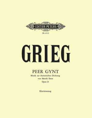 Peer Gynt Op. 23 vocal score