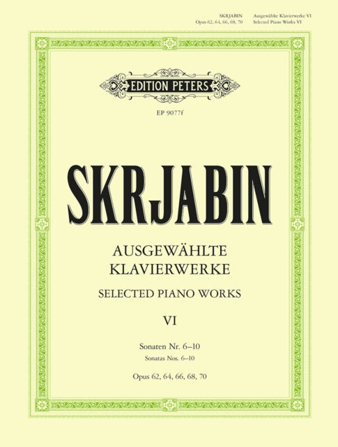Book cover of: Piano Works Vol.6