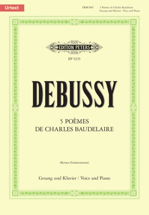 Song Cycles, 5 Poemes de Baudelaire