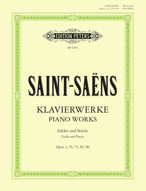Book cover of: Selected Piano Works