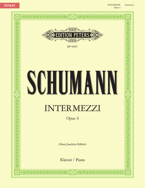 Book cover of: Intermezzi Op.4