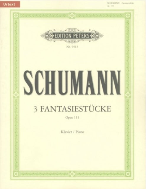 Book cover of: 3 Fantasiestucke Op.111