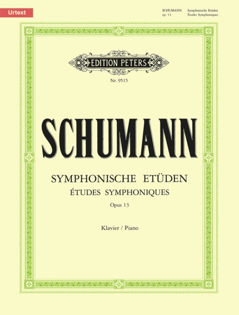 Book cover of: Etudes Symphoniques Op.13