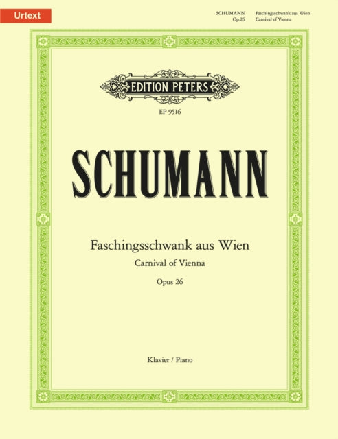 Book cover of: Carnival of Vienna/ Faschingsschwank aus Wien Op.26