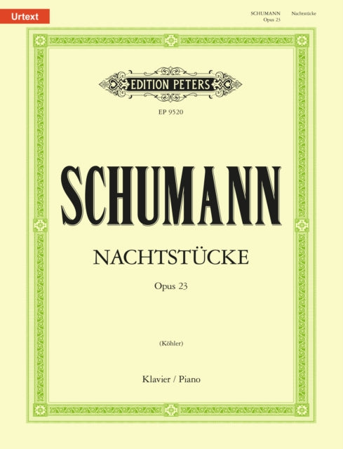 Book cover of: Nachtstucke Op.23
