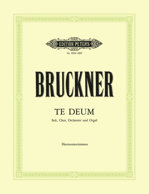 Book cover of: Te Deum Wind Parts