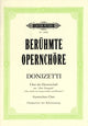 Book cover of: Chor der Dienerschaft aus "Don Pasquale" A-Dur (The Servants' Chorus from Don Pasquale in A Major)