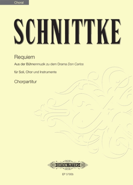 Book cover of: Requiem (vocal score)