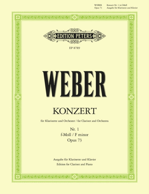 Book cover of: Concerto No. 1 in F minor Op.73
